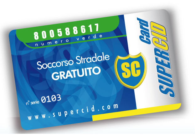  Richiedi la SuperCid Card 